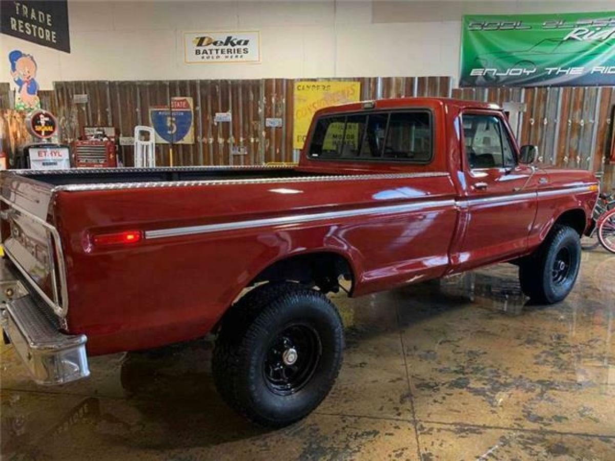 1979 Red Ford F-150 Pickup Truck