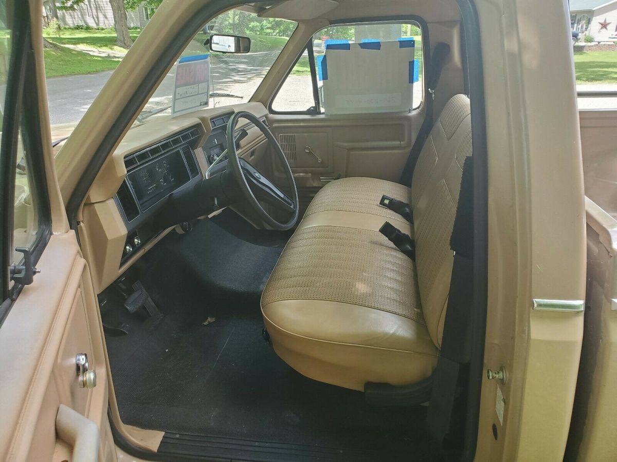 1984 Brown Ford F-150 REG. CAB, SHORT BED
