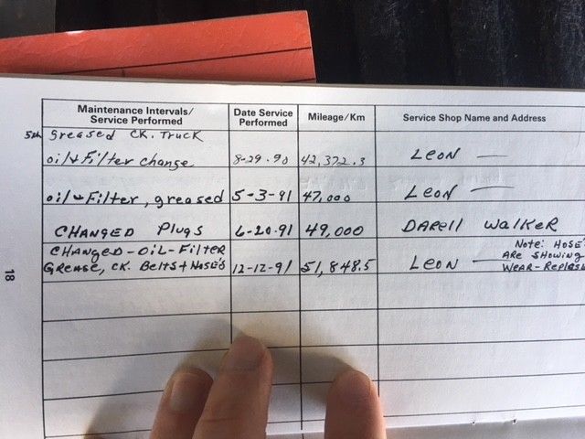 1986 Blue Ford F-150 Standard Cab Pickup