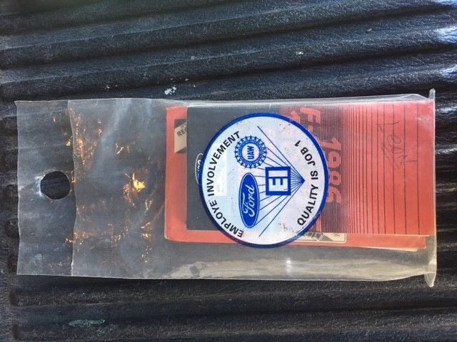 1986 Blue Ford F-150 Standard Cab Pickup