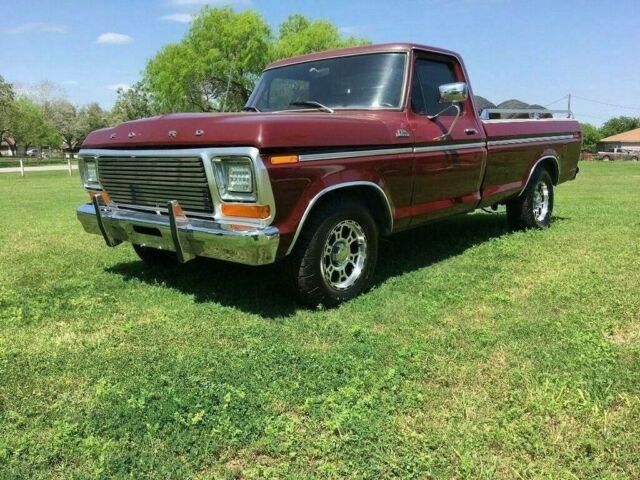 1978 Red Ford F-150 Pickup truck