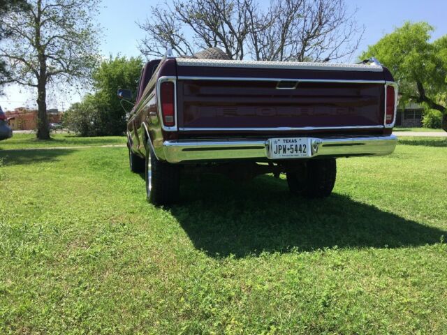 1978 Red Ford F-150 Pickup truck