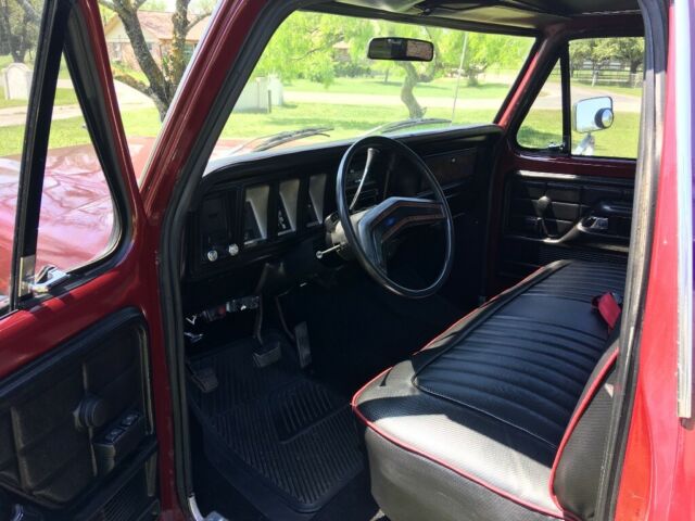 1978 Red Ford F-150 Pickup truck