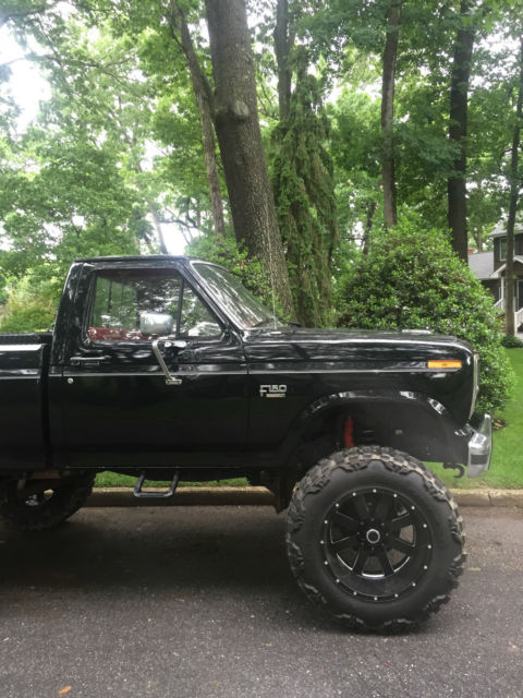 1985 Black Ford F-150