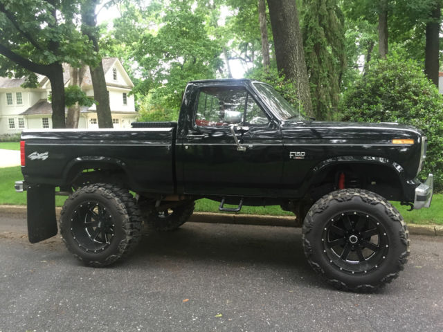 1985 Black Ford F-150