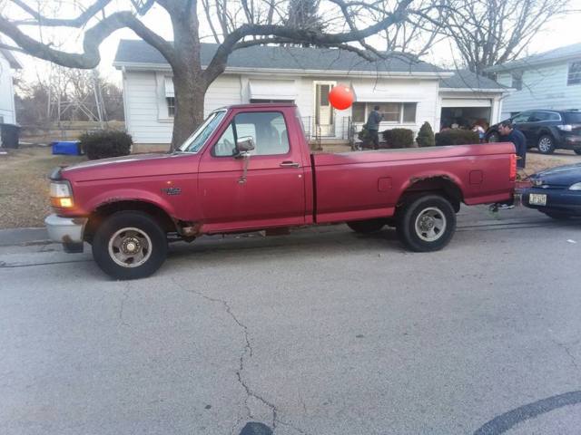 1994 Red Ford F-150