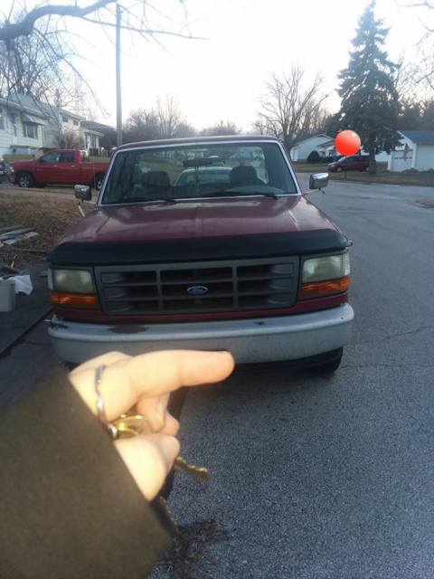 1994 Red Ford F-150