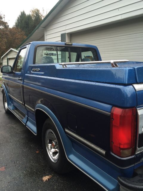1992 Blue Ford F-150