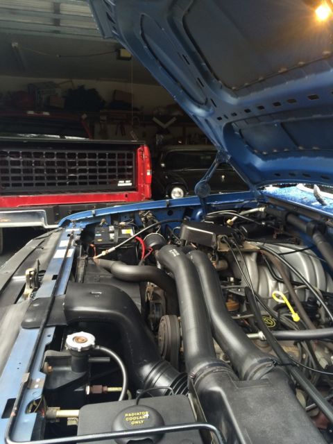 1992 Blue Ford F-150