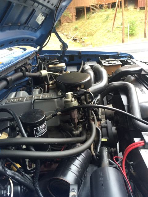 1992 Blue Ford F-150