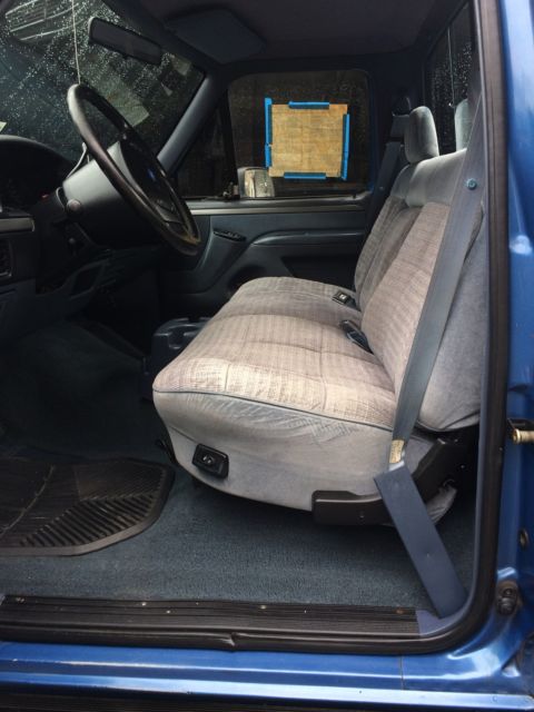 1992 Blue Ford F-150
