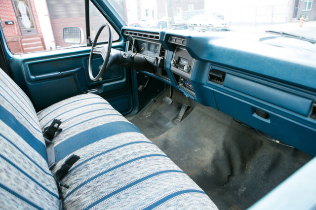 1984 Blue Ford F-150 Pick-up