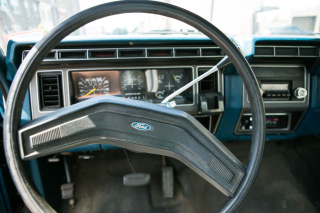 1984 Blue Ford F-150 Pick-up