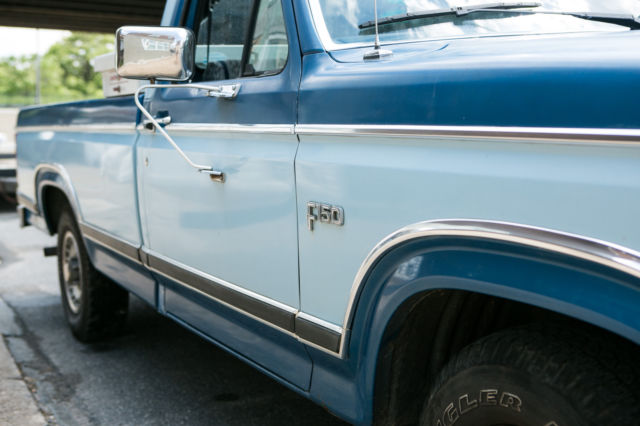 1984 Blue Ford F-150 Pick-up