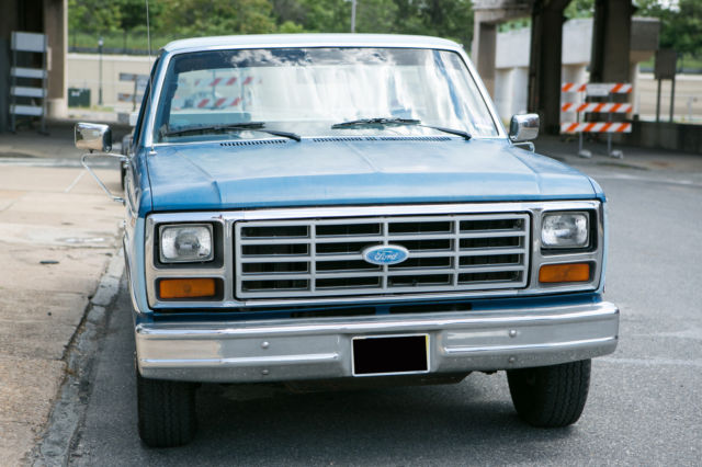 1984 Blue Ford F-150 Pick-up