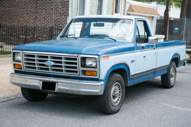 1984 Blue Ford F-150 Pick-up