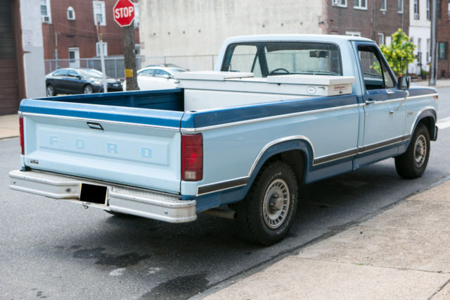 1984 Blue Ford F-150 Pick-up