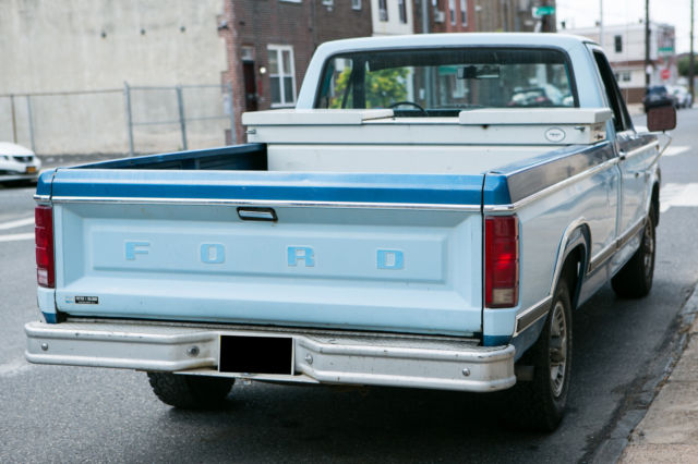 1984 Blue Ford F-150 Pick-up