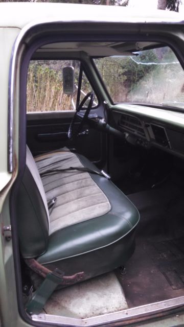 1971 Limegold Metallic Ford F-250 Standard Cab Pickup