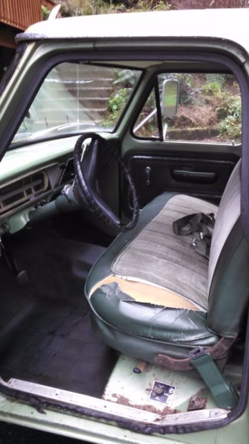 1971 Limegold Metallic Ford F-250 Standard Cab Pickup