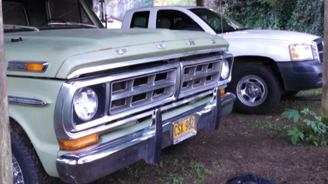 1971 Limegold Metallic Ford F-250 Standard Cab Pickup