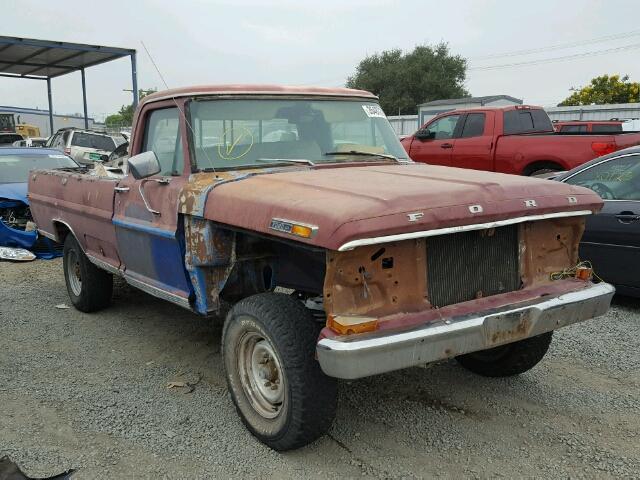 1972 Red Ford F-250