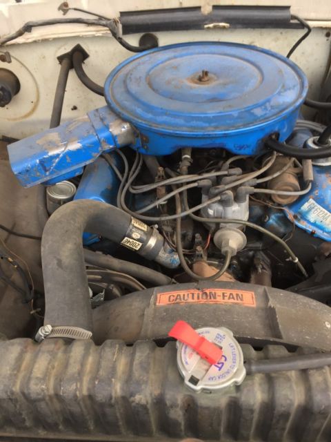 1976 White Ford F-250 Standard Cab Pickup