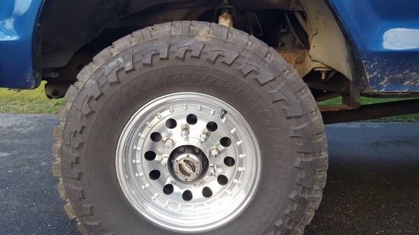 1977 Blue Ford F-250