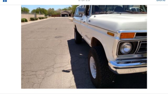 1978 Black n silver Ford F-250 Extended Cab Pickup