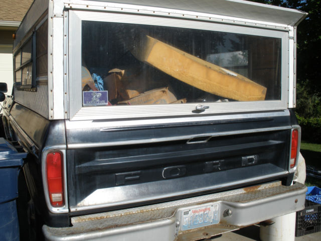 1979 Black Ford F-250 Standard Cab Pickup