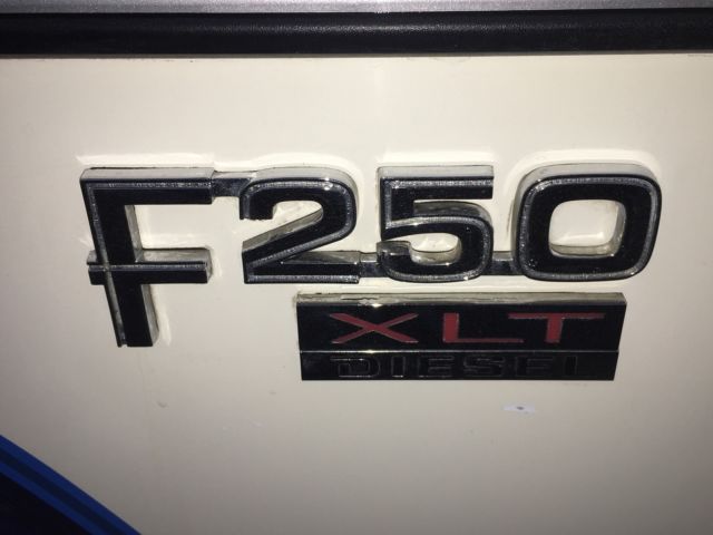 1985 Blue/WHITE  Ford F-250 REG CAB TRUCK