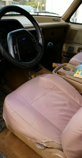 1990 Brown Ford F-250 Extended Cab Pickup