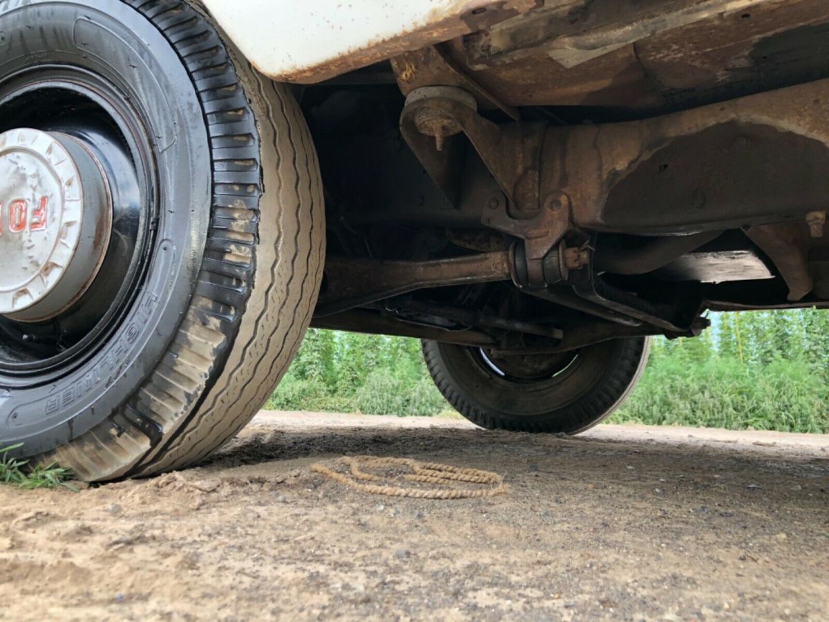 1966 White Ford F-250 Standard Cab Pickup