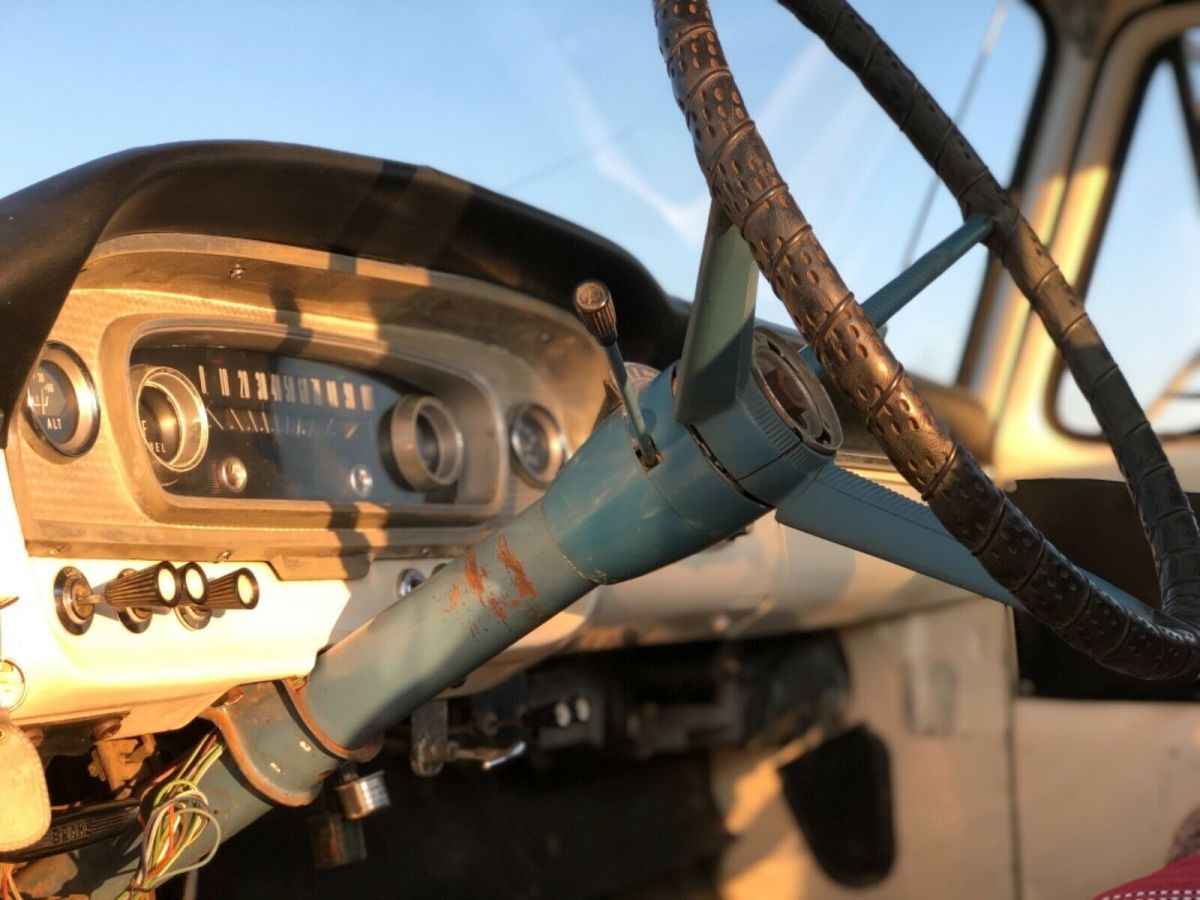 1966 White Ford F-250 Standard Cab Pickup