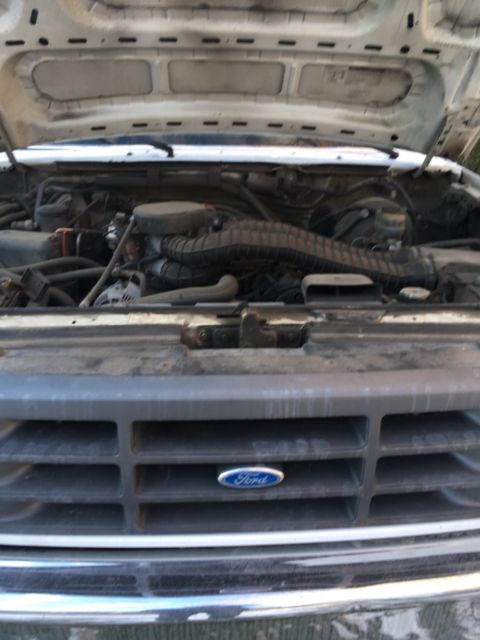 1994 White Ford F-350 Crew Cab Pickup