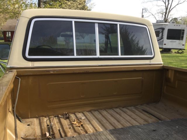 1979 Gold Ford F-250 Extended Cab Pickup