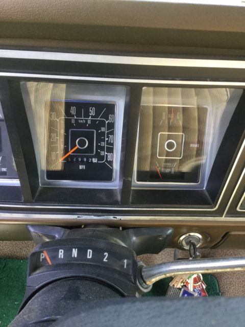 1979 Gold Ford F-250 Extended Cab Pickup