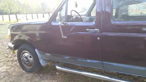 1994 White Ford F-350 Crew Cab Pickup