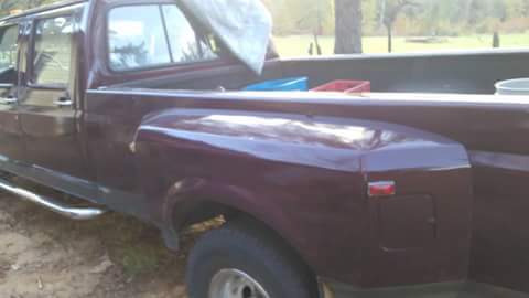 1994 White Ford F-350 Crew Cab Pickup
