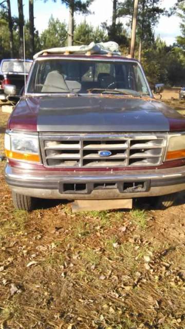 1994 White Ford F-350 Crew Cab Pickup
