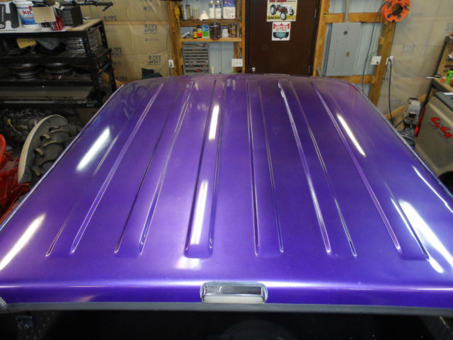 1989 Purple Ford F-350 Crew Cab Pickup
