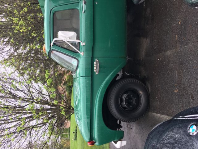 1965 Green Ford F-350 Dump truck