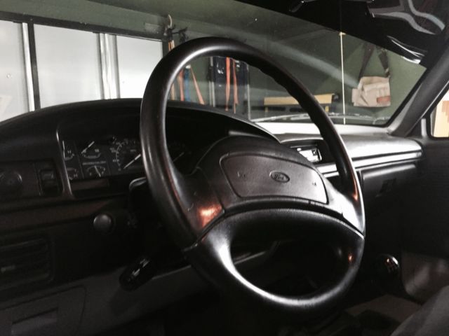 1994 Red/white Ford F-350 Cab & Chassis