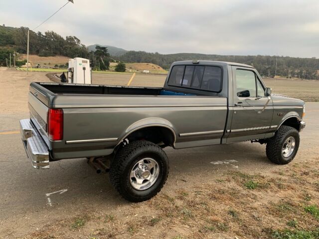 1993 Gray Ford F-350 Standard Cab Pickup