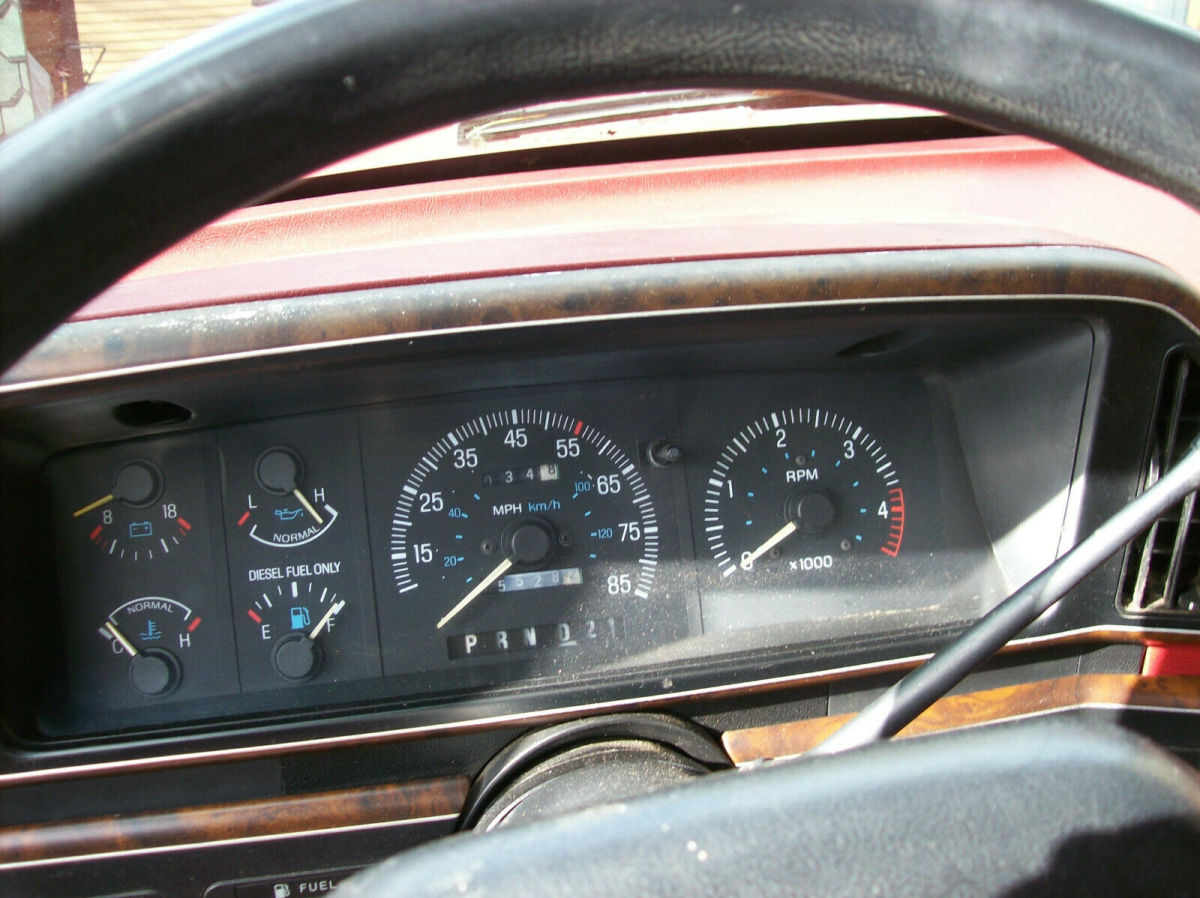 1988 Red Ford F-350 Cab & Chassis