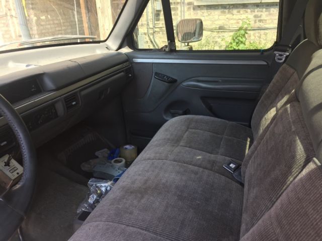 1993 Black Ford F-350 Standard Cab Pickup