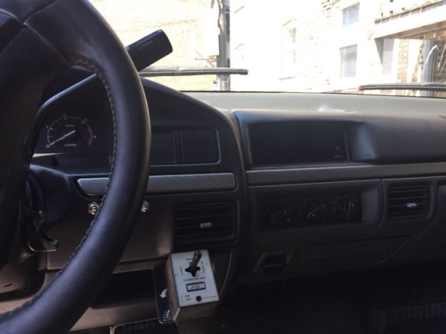 1993 Black Ford F-350 Standard Cab Pickup