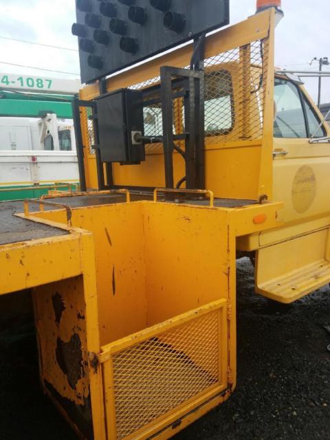 1994 Yellow Ford F-550 Cab & Chassis
