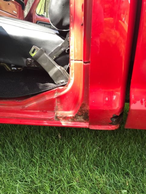 1973 Red Ford F-250 Standard Cab Pickup