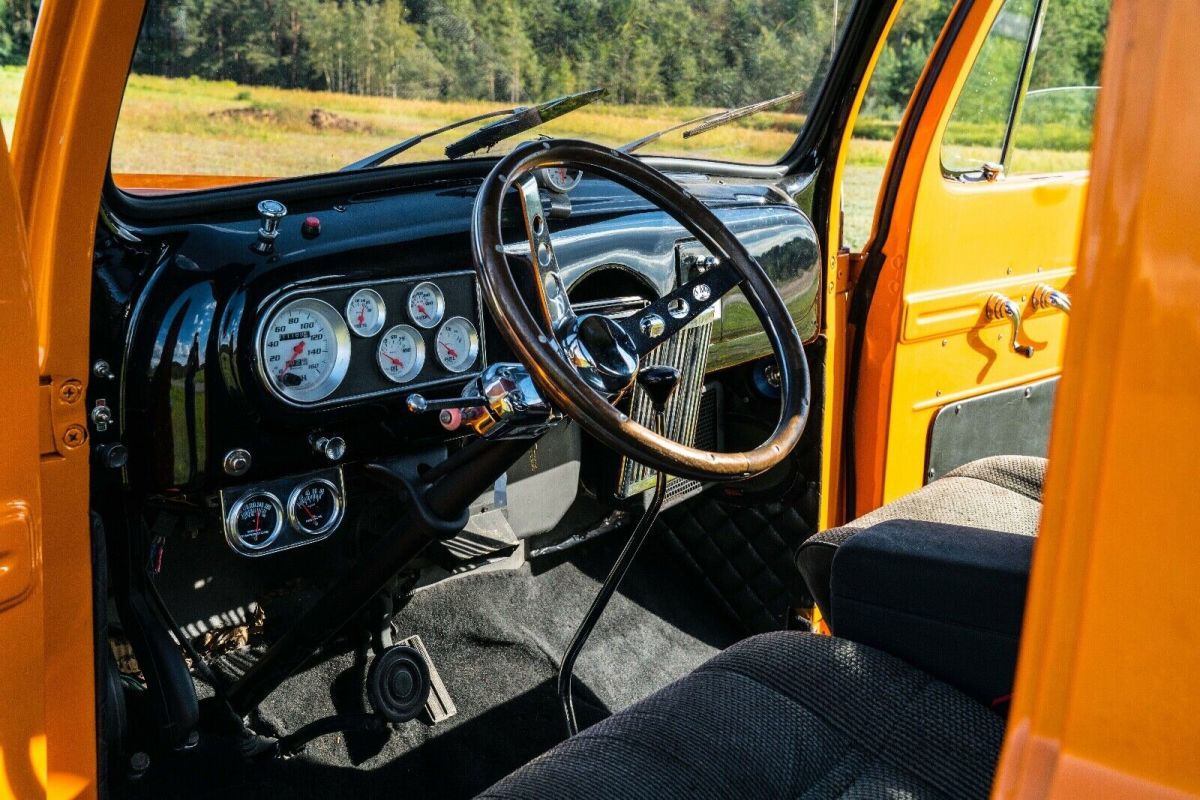 1949 Orange Ford Other Pickups Standard Cab Pickup